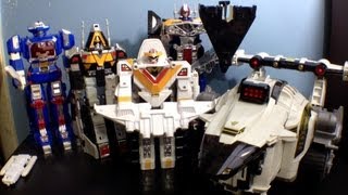 Power Rangers Season 6 Zords Toy Reviews  Space [upl. by Herrington973]