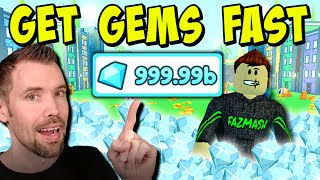 How To Get GEMS FAST In Pet Simulator X [upl. by Euqitsym846]