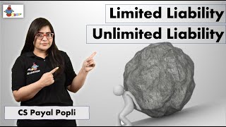 How Limited Liability is different from Unlimited Liability  Limited Vs Unlimited Liability [upl. by Marta]