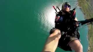 Paragliding accident  Fall into the canopy [upl. by Elfreda887]