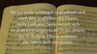 Brahms German Requiem pronunciation guide [upl. by Wolfort]