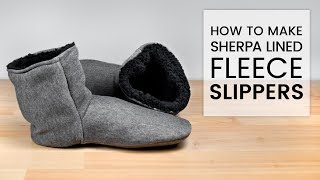 How to Make Slippers [upl. by Hoem265]