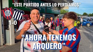 REACCION DE LOS HINCHAS SAN LORENZO 10 TALLERES [upl. by Octavius]