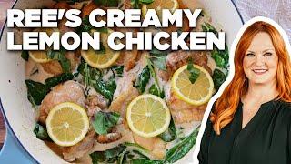 Ree Drummonds OnePan Creamy Lemon Chicken  The Pioneer Woman  Food Network [upl. by Ahseyk858]