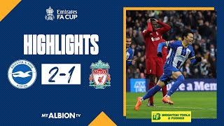 FA Cup Highlights Albion 2 Liverpool 1 [upl. by Romina986]