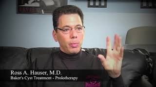 Bakers Cyst Treatment  Prolotherapy [upl. by Cicely]