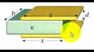 CONDENSADOR CON DIÉLECTRICO  Ejercicio [upl. by Marrilee]