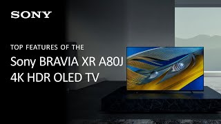 Sony BRAVIA XR A80J 4K HDR OLED TV  Product Overview [upl. by Thorndike762]