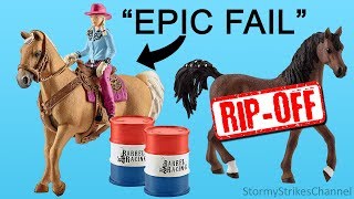 RIDICULOUS Schleich Horse 1 STAR Amazon Reviews [upl. by Fancy]