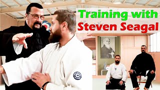 Whats it like Training with Steven Seagal today [upl. by Tterb]