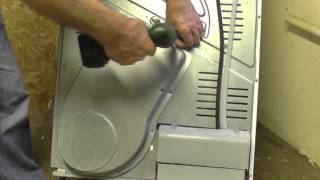 How To Replace Condenser Tumble Dryer Heater And Thermostats [upl. by Nnainot]