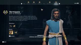 Attika Fort Polemarch Cultist Location Clue  AC Odyssey  Siptan Gaming [upl. by Minsat]