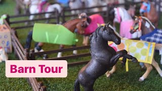 Schleich Barn Tour October 2020  Silver Star Stables [upl. by Geehan]