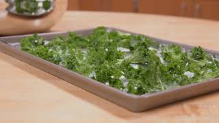 Baked Kale Chips [upl. by Derdle634]