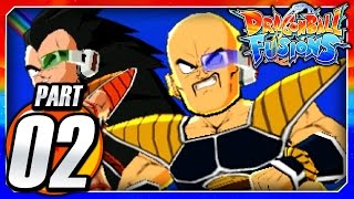 Dragon Ball Fusions 3DS English Part 2  Raditz amp Nappa Tutorial Battle Saiyan Saga [upl. by Jablon22]