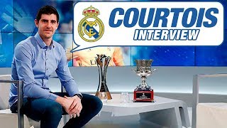 EXCLUSIVE INTERVIEW  Thibaut Courtois talks about life at Real Madrid [upl. by Ahsya]