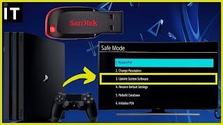 How To Update PS4 With USB Flash Drive Working Method [upl. by Freud]