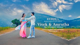 VIVEK  AMRUTHA PRE WEDDING SHOOT  VENKATARAMA PHOTOGRAPHY BY VR FILMS 4K Modalaudaam Song [upl. by Pirozzo381]