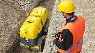 Wacker Neuson RTSC3 Trench Roller [upl. by Ayotak183]