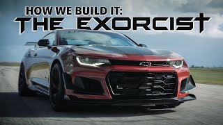 How To Build a 1000 HP Camaro ZL1 1LE  THE EXORCIST by HENNESSEY [upl. by Katrina]