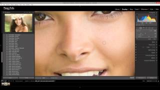 How to Quickly Clean Up Blemishes in Lightroom [upl. by Speroni]