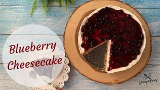 A Simple and Easy Blueberry Cheesecake Recipe [upl. by Minny388]