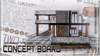 ARCHITECTURAL CONCEPT BOARD  RJ Magpatoc [upl. by Collins]