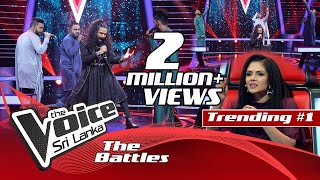 The Battles  Kasun LakinduPasindu V Janitha Nipun  Hey Ganaraya  The Voice Sri Lanka [upl. by Neumann]