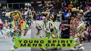 Young Spirit Grass Song  Onion Lake Powwow 2016 [upl. by Suoirad607]