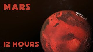 Sound of Mars  12 Hours of Space Ambient Sounds [upl. by Adlih]