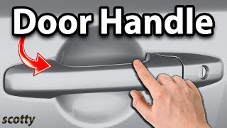 How to Replace a Broken Car Door Handle [upl. by Blaise646]