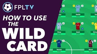 HOW TO USE THE WILDCARD  FANTASY PREMIER LEAGUE  FPL TUTORIAL [upl. by Hcib]