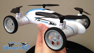 Syma X9 Flying Car Quadcopter Drone Unboxing Maiden Flight amp Drive and Review [upl. by Bosson]