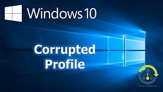 How to recreate a corrupted profile in Windows 10 Step by Step guide [upl. by Yenot]