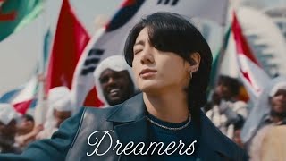 Jungkook  Dreamers FMV •Requested• [upl. by Yclehc]