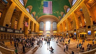 Walking Tour of Grand Central Terminal — New York City 【4K】🇺🇸 [upl. by Robinia]