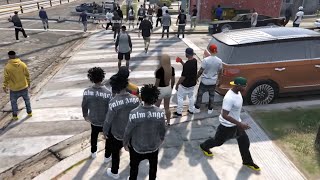 BAD KIDS HOOD PARTY GTA 5 RP YBN LS [upl. by Telfer]