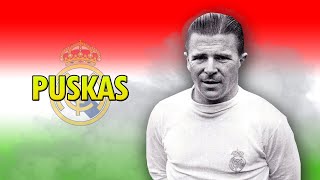 Ferenc Puskás ● The Real GOAT  Skills amp Goals [upl. by Sorazal]