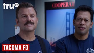 Tacoma FD  Firefighters vs Cops  truTV [upl. by Savvas]