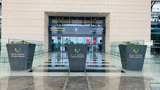 Muscat International Airport Arrival and Departure Hall Areas [upl. by Aicenod878]