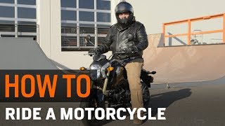 How To Ride a Motorcycle at RevZillacom [upl. by Slaughter115]