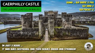 Caerphilly Castle  The Largest in Wales 2nd in Britain [upl. by Wystand532]