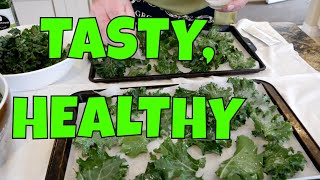 How to Make Baked Kale Chips [upl. by Pelage]