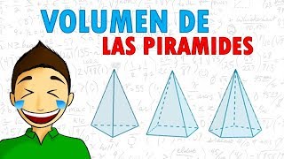 VOLUMEN DE PIRAMIDES  partes de las piramides [upl. by Komsa]