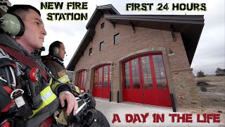 First 24 Hours in a New Fire Station  A Day in the Life [upl. by Sherurd]