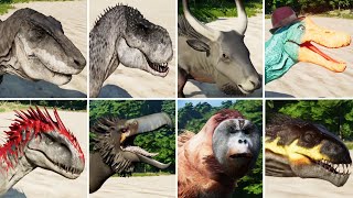 ALL MODDED DINOSAURS PART 1  Jurassic World Evolution [upl. by Derby]