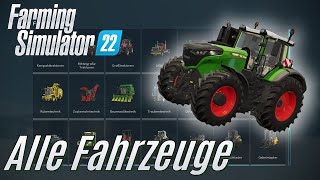 LS22 Alle Fahrzeuge Überblick [upl. by Calie]