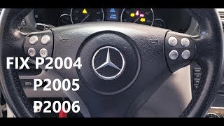 How to fix P2004 mercedes benz [upl. by Lleret]