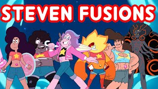 ALL STEVEN FUSIONS  Steven Universe  Steven Universe Future [upl. by Nide]