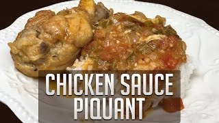 Chicken Sauce Picante Cajun Recipe [upl. by Nohtanoj179]